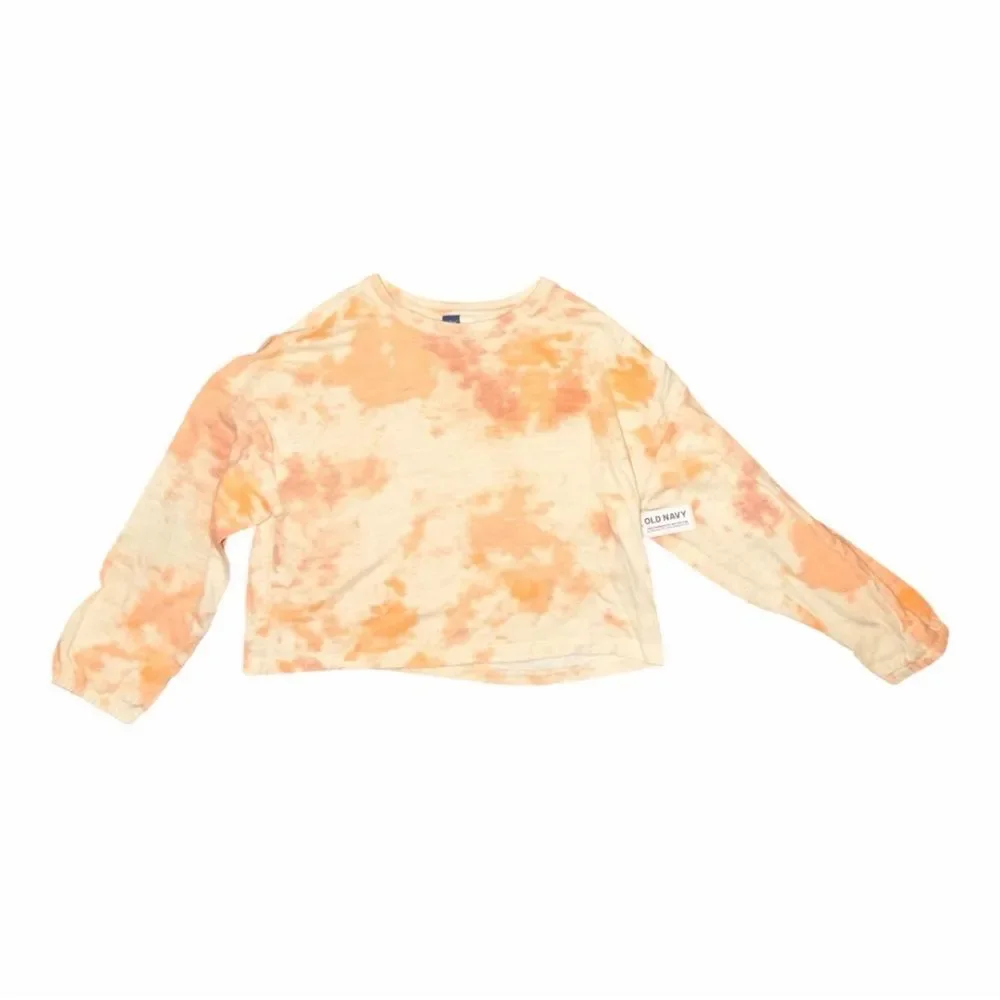 Old Navy Girls Lot (3) L 10/12 Long Sleeve T-Shirt Pink Heart Tie Dye NWT EUC